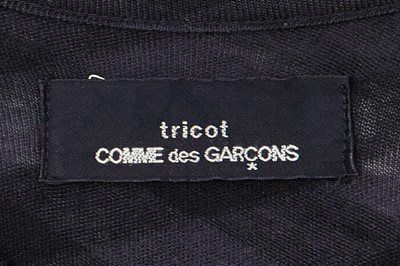Lot 90 - A Comme des Garçons black and grey wool ensemble, circa 1984