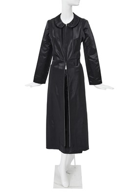 Lot 209 - A Junya Watanabe/Comme des Garçons black satin suit, Autumn-Winter 1995-96