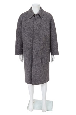 Lot 245 - A Comme des Garçons men's grey wool coat, Autumn-Winter 1995-96