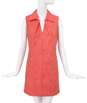 Lot 215 - A Junya Watanabe/Comme des Garçons pink 'paper' dress, Spring-Summer 1996
