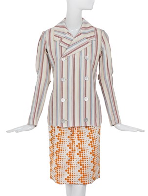 Lot 214 - A Junya Watanabe/Comme des Garçons patterned ensemble, Spring-Summer 1996