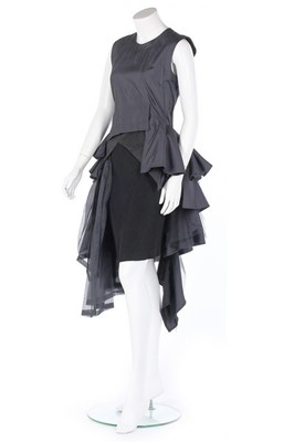 Lot 338 - A Comme de Garçons Noir layered dress,...