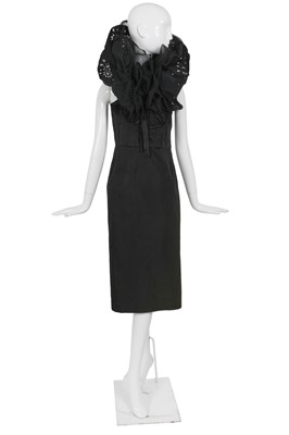 Lot 183 - A Comme des Garçons ruffled black dress, ‘Ethnic Couture (White)’ collection, Spring-Summer 2002