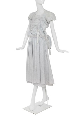 Lot 233 - A Junya Watanabe/ Comme des Garçons printed cotton dress, Spring-Summer 2003