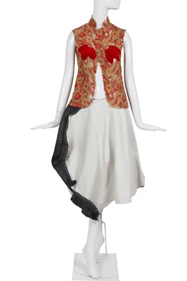 Lot 189 - A Comme des Garçons skirt ensemble, 'Abstract Excellence' collection, Spring-Summer 2004