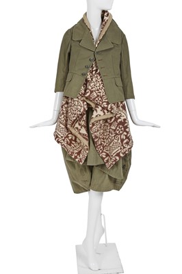 Lot 205 - A Comme des Garçons wool and cotton ensemble, ‘Wonderland’ collection, Autumn-Winter 2009-10