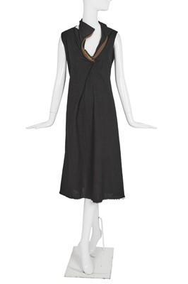 Lot 234 - A Junya Watanabe/Comme des Garçons zip-embellished black dress, Spring-Summer 2005