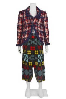 Lot 254 - A Comme des Garçons men's ensemble, 'Lost Englishman' collection, Autumn-Winter 2004-05