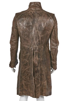 Lot 359 - A Carol Christian Poell men's garment-tanned brown leather coat, 2008