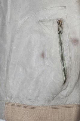 Lot 352 - A Carol Christian Poell men's garment-tanned light grey kangaroo leather jacket, '00 Off Scene' collection, Spring-Summer 2008