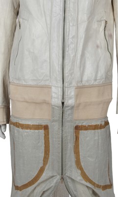 Lot 352 - A Carol Christian Poell men's garment-tanned light grey kangaroo leather jacket, '00 Off Scene' collection, Spring-Summer 2008