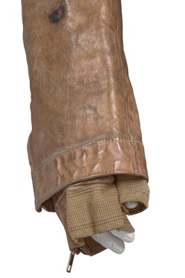 Lot 361 - A Carol Christian Poell men's buff leather coat, probably 'Self-Same' collection, 2009