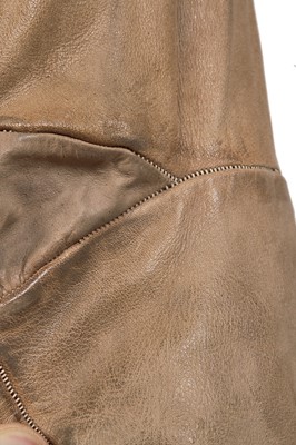 Lot 363 - A Carol Christian Poell men's garment-tanned beige kangaroo leather jacket, 'Self-Same' collection, 2009