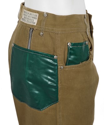 Lot 540 - A pair of Westwood/McLaren Seditionaries beige cotton drill trousers, circa 1977