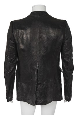Lot 331 - A Carol Christian Poell men's black blazer and sweater ensemble, 'U-Turn' collection, Spring-Summer 2006