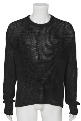 Lot 331 - A Carol Christian Poell men's black blazer and sweater ensemble, 'U-Turn' collection, Spring-Summer 2006