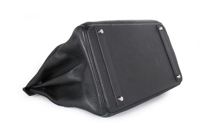 Lot 13 - An Hermès black togo leather Birkin, 2005,...