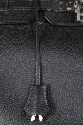 Lot 13 - An Hermès black togo leather Birkin, 2005,...