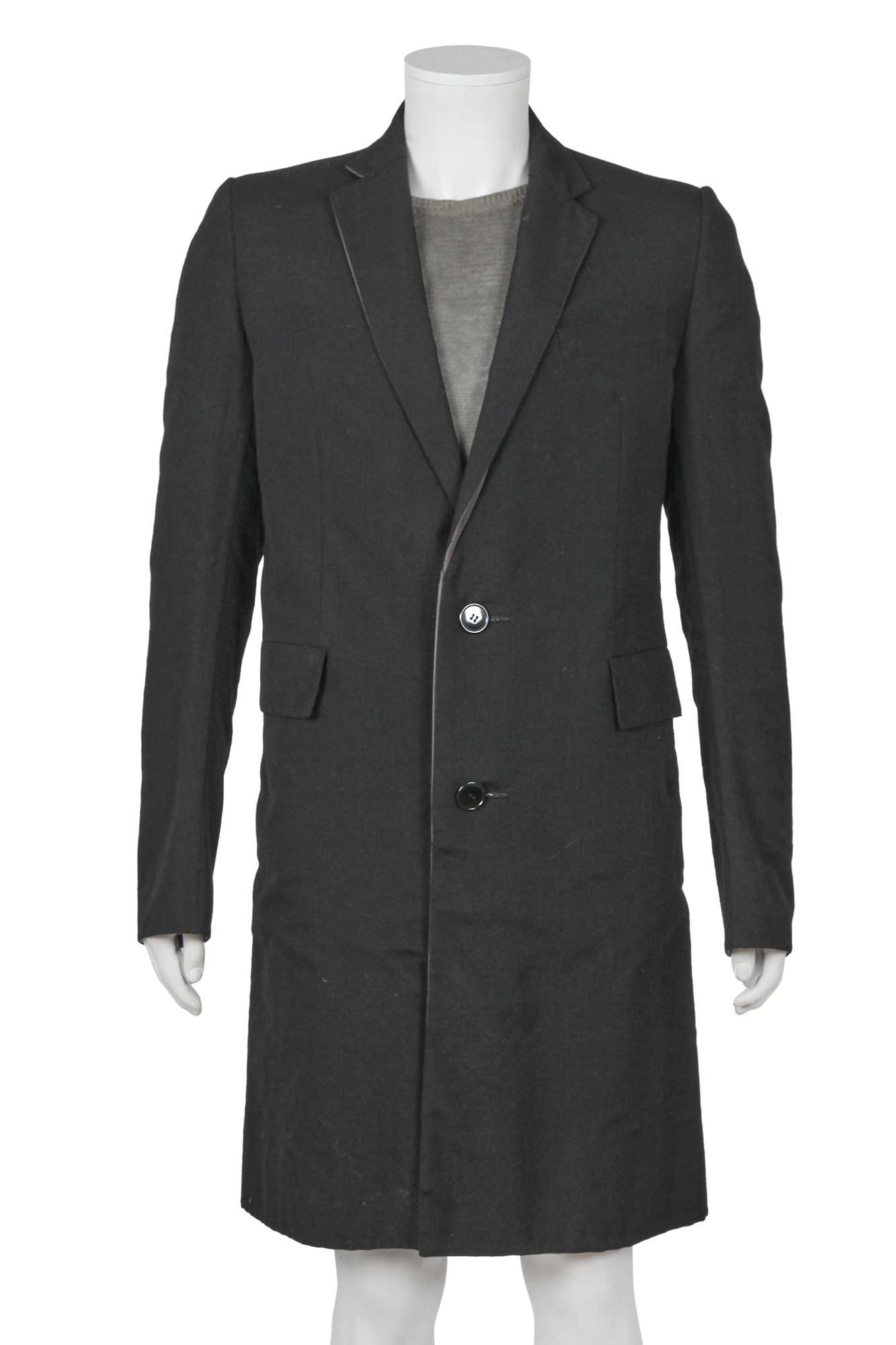 Lot 336 - A Carol Christian Poell men's reversible coat and sweater ensemble, 'B-Sides' collection, Autumn-Winter 2006-07