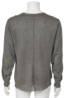 Lot 336 - A Carol Christian Poell men's reversible coat and sweater ensemble, 'B-Sides' collection, Autumn-Winter 2006-07