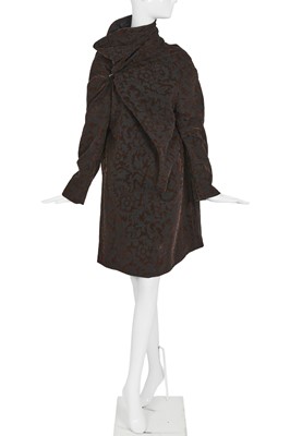 Lot 156 - A Comme des Garçons flocked wool dress, ‘Flowering Clothes’ collection, Autumn-Winter 1996-97