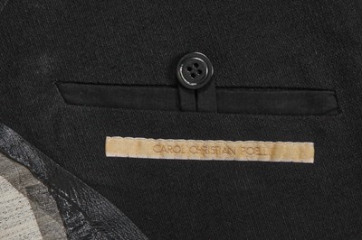Lot 344 - A Carol Christian Poell men's coat and shirt ensemble, 'Disjointed' collection, Autumn-Winter 2007-08