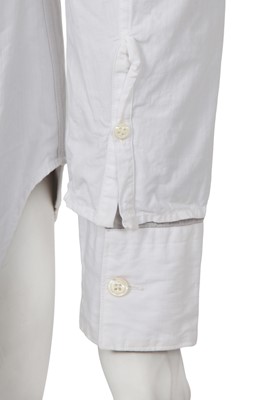 Lot 344 - A Carol Christian Poell men's coat and shirt ensemble, 'Disjointed' collection, Autumn-Winter 2007-08
