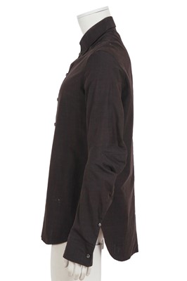 Lot 345 - A Carol Christian Poell men's coat and shirt ensemble, 'Disjointed' collection, Autumn-Winter 2007-08
