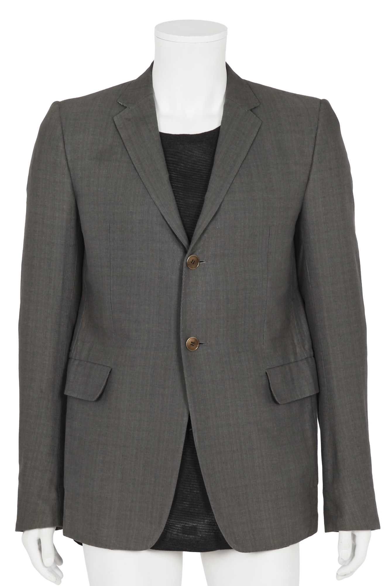 Lot 342 - A Carol Christian Poell men's blazer and shirt ensemble, 'Paranoid' collection, Spring-Summer 2007