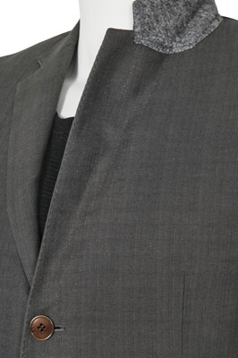 Lot 342 - A Carol Christian Poell men's blazer and shirt ensemble, 'Paranoid' collection, Spring-Summer 2007