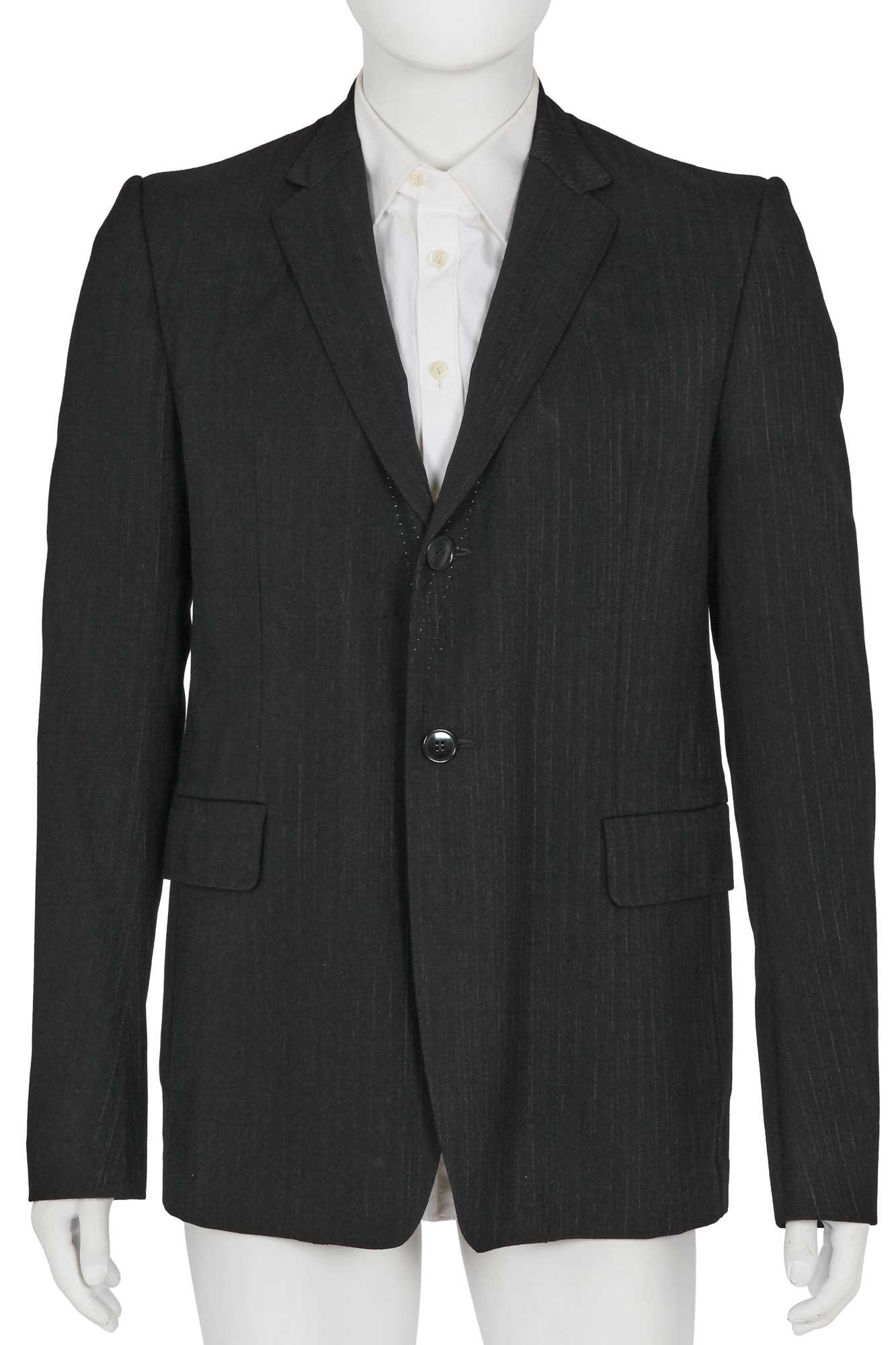 Lot 337 - A Carol Christian Poell men's blazer and shirt ensemble, 'B-Sides' collection, Autumn-Winter 2006-07