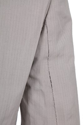 Lot 358 - A Carol Christian Poell men's light grey cotton blazer, '00 Off Scene' collection, Spring-Summer 2008