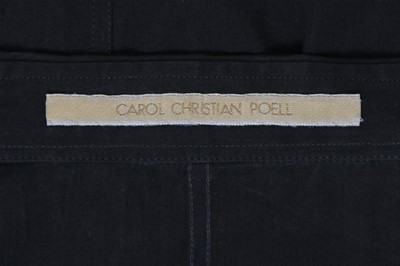Lot 357 - A Carol Christian Poell men's black textured wool blazer, '00 Off Scene' collection, Spring-Summer 2008