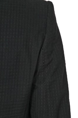 Lot 356 - A Carol Christian Poell men's black cotton-blend blazer, '00 Off Scene' collection, Spring-Summer 2008