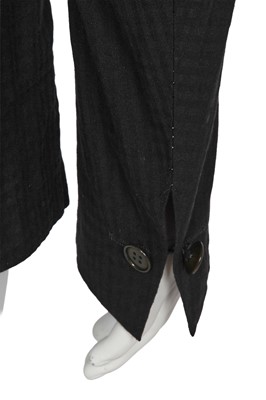 Lot 356 - A Carol Christian Poell men's black cotton-blend blazer, '00 Off Scene' collection, Spring-Summer 2008