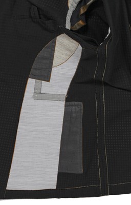 Lot 356 - A Carol Christian Poell men's black cotton-blend blazer, '00 Off Scene' collection, Spring-Summer 2008