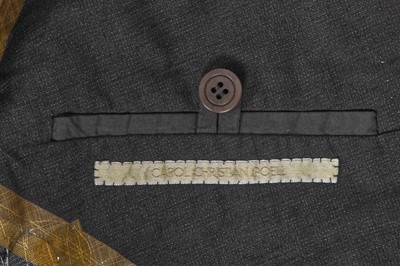 Lot 370 - A Carol Christian Poell men's garment-dyed black cotton-blend blazer, 'Self-Same' collection, 2009