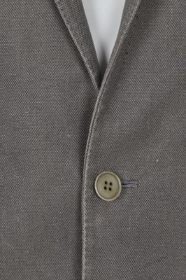 Lot 368 - A Carol Christian Poell men's grey ramie 'Self-Edge' blazer, 2009