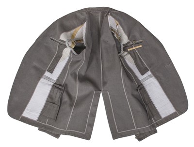 Lot 368 - A Carol Christian Poell men's grey ramie 'Self-Edge' blazer, 2009