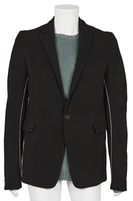 Lot 380 - A Carol Christian Poell men's blazer and sweater ensemble, 'Dead End' collection, 2010