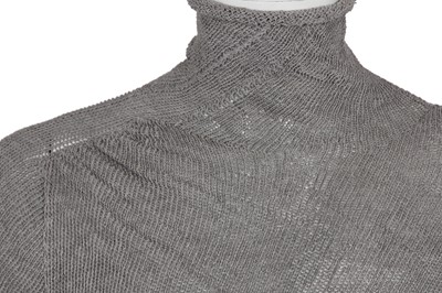 Lot 372 - A Carol Christian Poell men's coat and sweater ensemble, 'Dead End' collection, 2010
