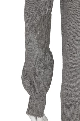 Lot 372 - A Carol Christian Poell men's coat and sweater ensemble, 'Dead End' collection, 2010