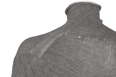 Lot 372 - A Carol Christian Poell men's coat and sweater ensemble, 'Dead End' collection, 2010