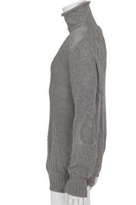 Lot 372 - A Carol Christian Poell men's coat and sweater ensemble, 'Dead End' collection, 2010