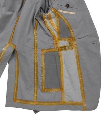 Lot 375 - A Carol Christian Poell men's garment-dyed grey cotton 'prosthetic' blazer, 'Dead End' collection, 2010