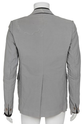 Lot 375 - A Carol Christian Poell men's garment-dyed grey cotton 'prosthetic' blazer, 'Dead End' collection, 2010