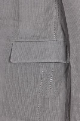 Lot 377 - A Carol Christian Poell men's grey cotton-blend mesh 'one-piece' blazer, 'Dead End' collection, 2010