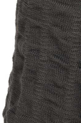 Lot 349 - A Carol Christian Poell men's dark grey ramie turtleneck sweater, 'Disjointed' collection, Autumn-Winter 2007-08
