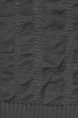 Lot 349 - A Carol Christian Poell men's dark grey ramie turtleneck sweater, 'Disjointed' collection, Autumn-Winter 2007-08