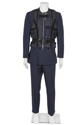 Lot 302 - A Dior Homme by Kim Jones navy blue wool suit, Autumn-Winter 2019-20